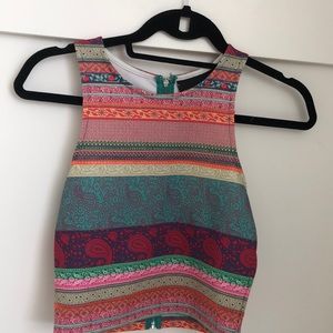 Mink pink multicolor top